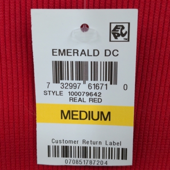 NWT INC International Concepts Faux Wrap Tee - Picture 6 of 8
